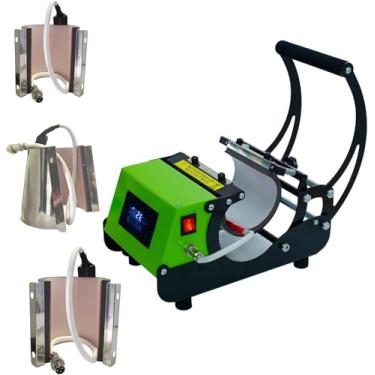 Imagem de 4 I 1 Caneca Prensa Térmica Machie Prensa Automática Sublimatio Machie Trasfer Pritig Machie Para Xícaras De Café, 6oz 10oz 11oz 12oz