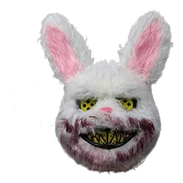Imagem de Mascara Halloween Festa Fantasia Coelho Assustador Terror