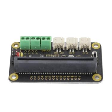 Imagem de Placa de expansão de servo Drive Profissional Placa de motorista poderosa para Microbit Plug in Interface Driver Driver Driver Board para projetos de robótica e DIY