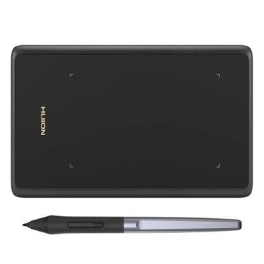 Imagem de Tablet de desenho gráfico HUION H420X com 8192 níveis de pressão