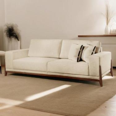 Imagem de Sofá para Sala de Estar Fixo 4 Lugares Magnus Luxo - Castellar Móbile