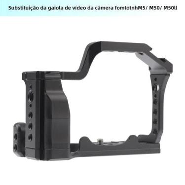 Imagem de Gaiola De Câmera Em Liga De Alumínio Para Canon M5 M50 M50II Mirrorles