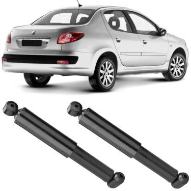 Imagem de 2 Amortecedor Peugeot 207 Sedan 2009 A 2015 Traseiro Monroe