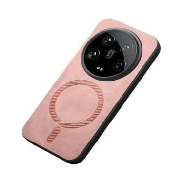 Imagem de Capa De Couro Luxuosa Magsafe Para Xiaomi 15 Ultra 14 pro 5G 14T 13T p