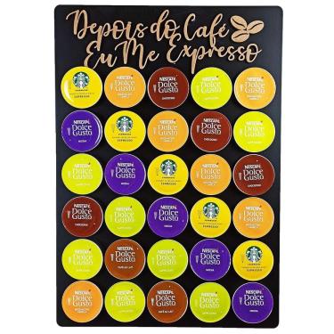 Imagem de Porta Cápsulas Café Dolce Gusto - Preto - Depois Do Café Me