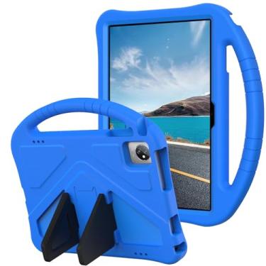 Imagem de Tading Capa universal infantil para Blackview Tab 8 WiFi 25.7 cm 2023, capa com alça de espuma vinílica acetinada para tablets Blackview Tab 7 WiFi/OSCAL Pad 60/DragonTouch Notepad 102/Teclast P40HD