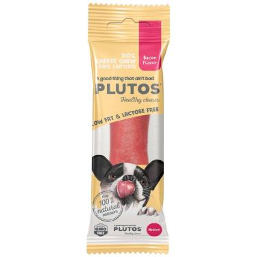 Imagem de Mordedor Natural Plutos Cheese & Bacon 60g ( Queijo e Porco ) Para Cachorro - Médio