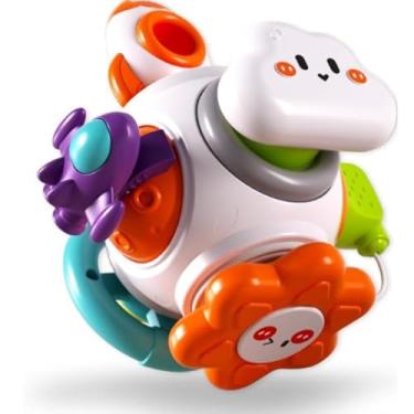 Imagem de Cubo de Atividades Educativo 6 em 1, Brinquedo Sensorial Montessori, 28 x 23cm, Infantil 3-7 Anos Brinquedo Sensorial Bebe Infantil Montessori Kidino Cubo De Atividades Educativo