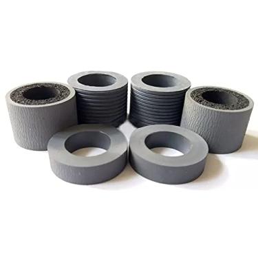 Imagem de Kit de rolo de freio separador de rolo de palheta para Fujitsu Fi-6400 fi-6800 fi-7800 fi-7900 (pneu de borracha de rolo de freio)