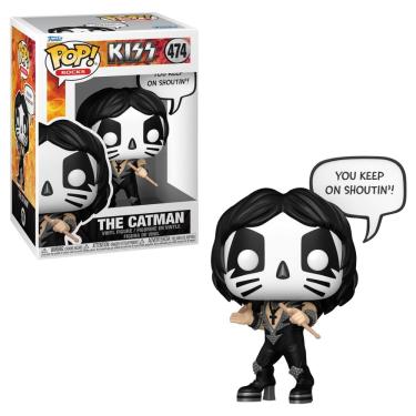 Imagem de Boneco Funko Pop! Rocks Kiss - Peter Criss (The Catman)