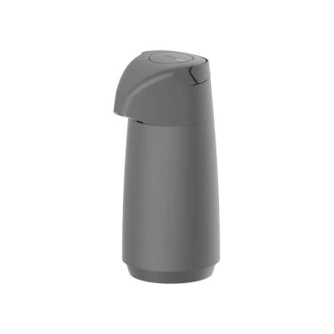 Imagem de Garrafa Térmica Tramontina Exata 1L - Plástico Preto