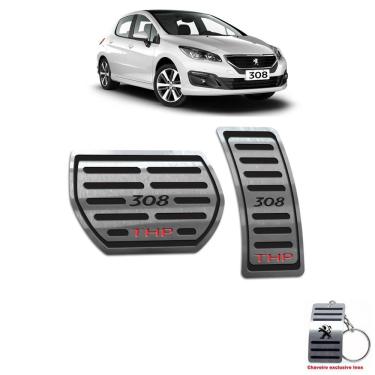 Imagem de Pedaleira Peugeot 308 THP 2012/2019 Automático Preto