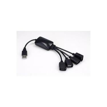 Imagem de Hub USB 2.0 tipo Octopus com 4 portas - Lightbek Official Store
