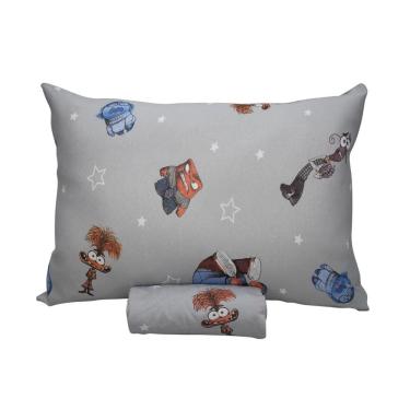 Imagem de Jogo De Cama Filme Divertidamente Infantil Elástico 2 Pçs