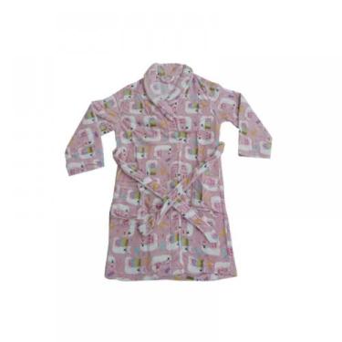Imagem de Roupão Infantil de Microfibra M Sortido - Camesa
