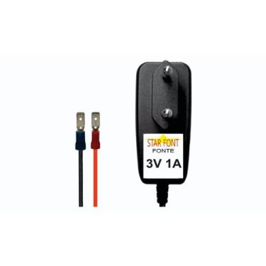 Imagem de Fonte de Alimentação 3V DC 1A para Aquecedores a Gás - Eliminador de P