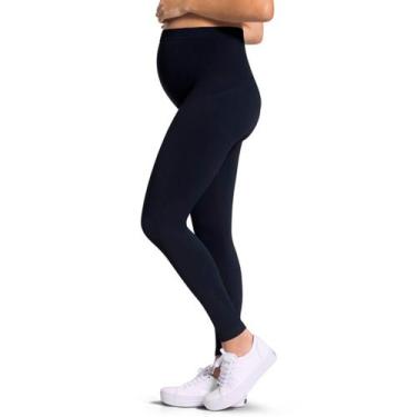 Imagem de Calça Legging Gestante s/ Costura Loba Lupo 41853, P, Preto