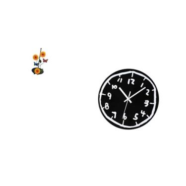 Imagem de Fenteer Suporte de Papel Toalha Acrílico, Dispensador, Moderno, Minimalista, Arte, Relógio, Ornamento, Antiderrapante, Vertical, Porta-lenços Decorativo para