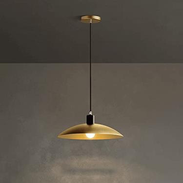 Imagem de YQSLQZZ Lustres flavonoides, luminária pendente de casa de fazenda de cozinha industrial vintage, iluminação pendente de mesa de jantar acima de luzes de teto suspensas