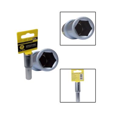 Imagem de Soquete Sextavado Crv Longo 1/2" 11mm Fosco