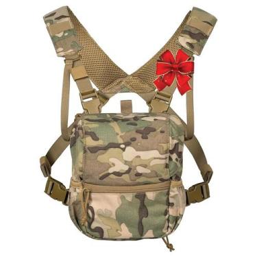 Imagem de Arnês binocular VISMIX ajustável com capa de chuva Hunting