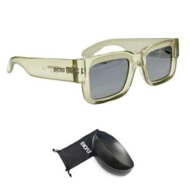 Imagem de Óculos de Sol Evoke Lodown H03S Crystal Nude Flash Silver-Unissex