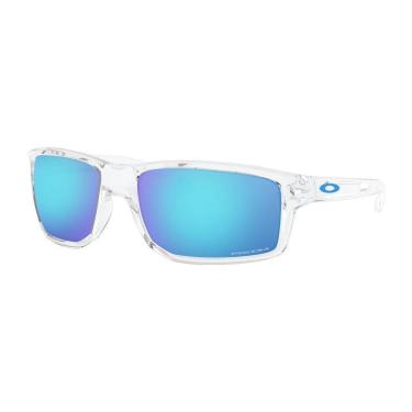 Imagem de Óculos de Sol Oakley Gibston Polished Clear W/ Prizm Sapphire-Masculino