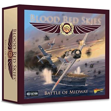 Imagem de Warlord Games Blood Red Skies The Battle Of Midway War Game - Jogos De Tabuleiro Estratégia Rpg Para Adultos, Kit Guerra Estratégicos Mesa A Segunda Mundial História Militar Sem Terreno