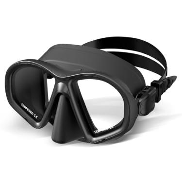 Imagem de Máscara de Mergulho Mascara de Mergulho Adulto Mascara Mergulho Oculos de Mergulho MS580 (Preto)-M2032