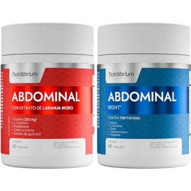 Imagem de Suplementos Kit Abdominal Dia & Noite 120 Cápsulas Nutrilibrium