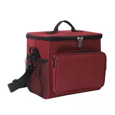 Imagem de Bolsa Térmica Portátil Com Isolamento Térmico De Desenho (VERMELHA-B110)