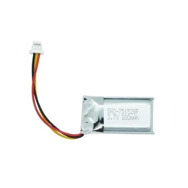 Imagem de STARTONG Bateria de substituição de 300mAh 3,7V para campainha Nest Vido com fio, C1241290, NC5100US, Hello, 1ICP7/17/26, prata, USN-751528PCN-N