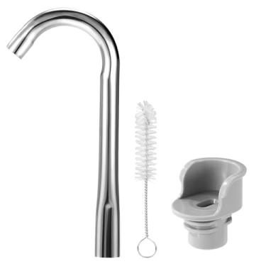 Imagem de Conjunto Acessórios Reposição para Bebedouro Gato, Incluindo Bico Suporte Bico e Escova Limpeza Kit de Manutenção Prático para Bebedouro Animal de Estimação