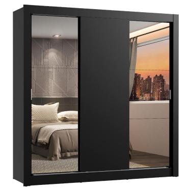 Imagem de Guarda Roupa Casal Lyon 3 Portas de Correr 2 Gavetas Madesa