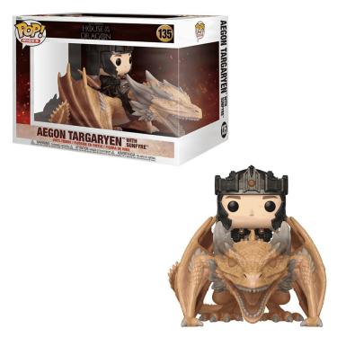 Imagem de Funko Pop House of The Dragons 135 Aegon Targaryen Sunfyre