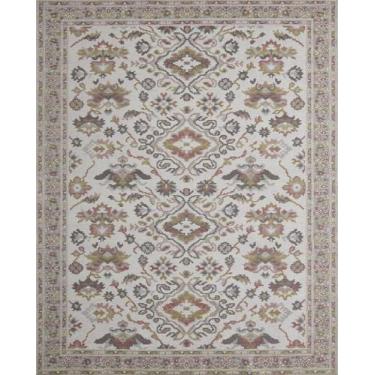 Imagem de Tapete Para Sala Antiderrapante Tipo Belga Persa Funcional Medalhão 1,