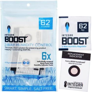 Imagem de Pacote de controle de umidade Integra Boost 62% RH 4g Pacote com 6