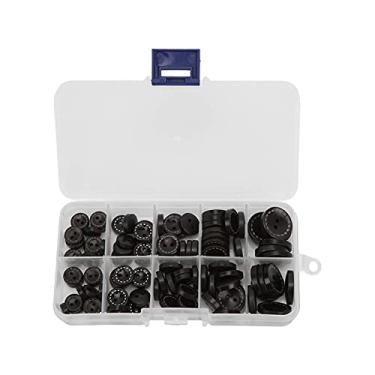 Imagem de Ymiko Wooden S, 100pcs Wooden S Design Only for Offry Sturdy Safe Seguve Conveniente Madeira Redonda (Cor Café Escuro)