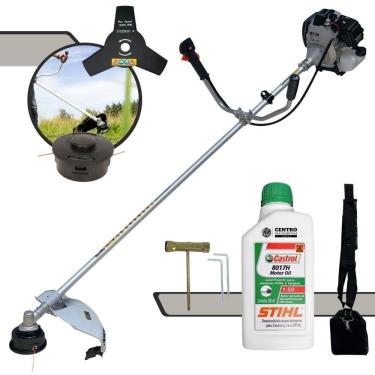 Imagem de Roçadeira Multifunções Tbc43h Toyama 1,7hp 43cc + Óleo Stihl