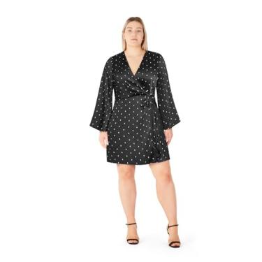 Imagem de City Chic Vestido coquetel feminino plus size - Nina Spot, Estampado, 48