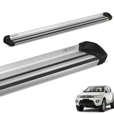 Imagem de Estribo Lateral L200 Triton 2008 a 2018 K1 Aluminio Prata Keko