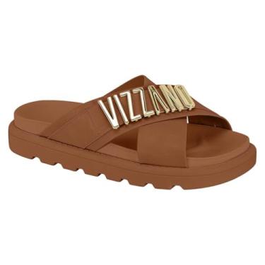 Imagem de Birken Feminina Vizzano – Detalhe Dourado, Confortável, Moderna e Estilosa (Mocca, BR, Adulto, Numérico, 36)