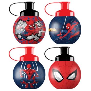 Imagem de Squeeze Bola TIBA Marvel Spider-Man 250 ml pacote com 4 unidades