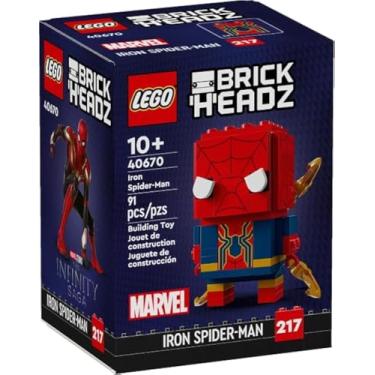 Imagem de LEGO Brick Headz Homem-Aranha De Ferro 40670-91 Pz
