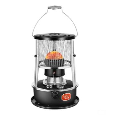 Imagem de Aquecedor de querosene portátil, aquecedor não elétrico para barraca, cozinhar no gelo, pesca em casa e emergência de sobrevivência, preto