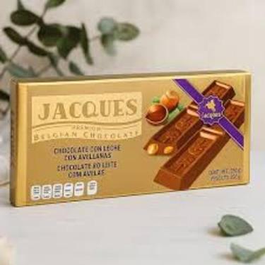 Imagem de Kit 2 un. Chocolate Belga Jacques Ao Leite 200g, 2x200gchocc/avela