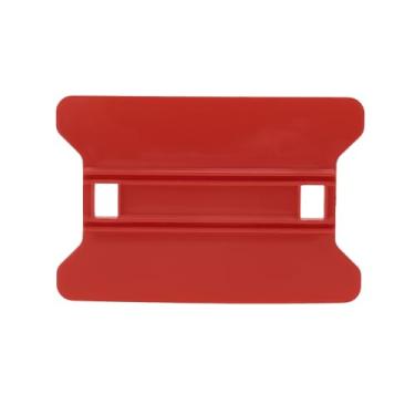 Imagem de VekAuto 1 peça de rodo de carro para filme vermelho 11 cm l ferramenta raspadora multifuncional para lavar, limpar papel de parede de vidro