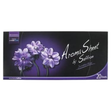 Imagem de Lençóis Aromáticos Wardrobe Steamer – Jasmine Blue, refil de 20 folhas (1 pacote) | Inserções de fragrância para armário de cuidados com roupas | Fácil de descascar e inserir, folhas de uso único