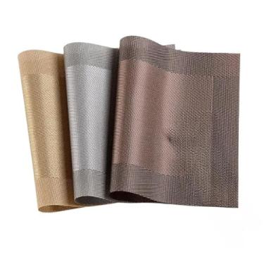 Imagem de Conjunto De Jogos Americanos Para Mesa De Jantar - Jogos Americanos De Tecido(KIT 2 Cor Aleatória)