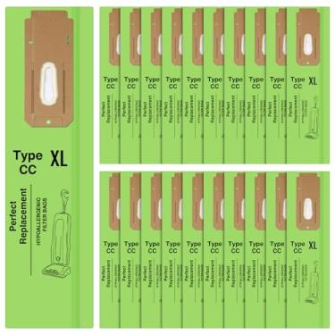 Imagem de Therwen Compatível com sacos de aspirador de pó Oreck Commercial XL hipoalergênicos descartáveis compatíveis com aspirador de pó vertical Oreck XL em aspiradores verticais